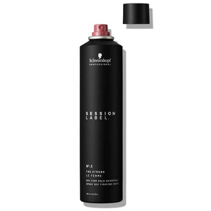 Schwarzkopf Session Label The Strong Dry Firm Hold Hairspray 300 ml