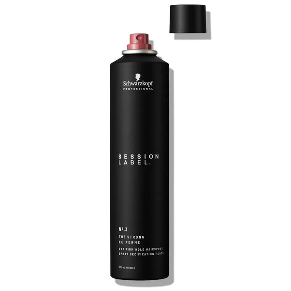 Schwarzkopf Session Label The Strong Dry Firm Hold Hairspray 300 ml