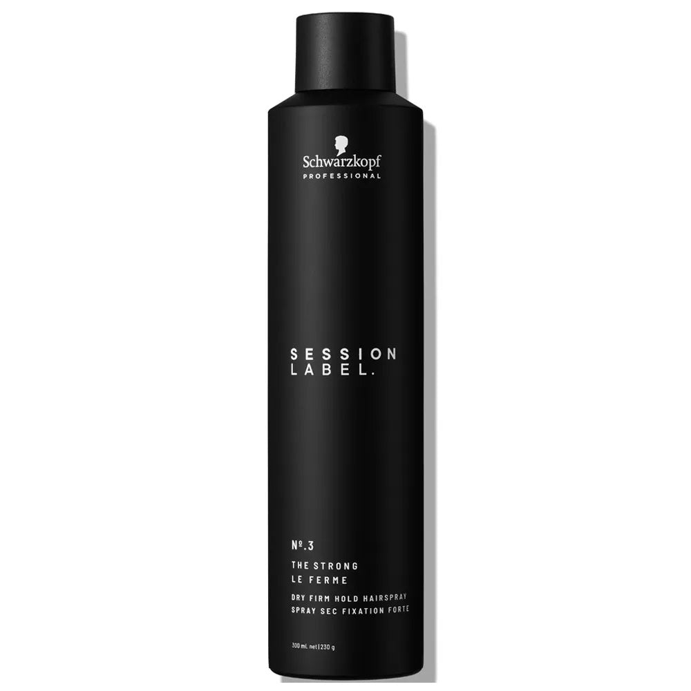 Schwarzkopf Session Label The Strong Dry Firm Hold Hairspray 500 ml