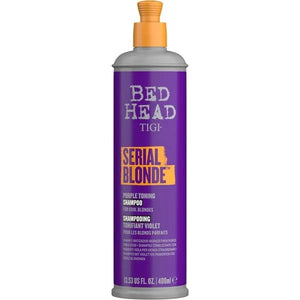 Tigi Bed Head Serial Blonde Purple Toning Shampoo 400 ml - NEU