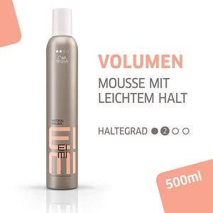 Wella EIMI Natural Volumen 500ml - Volumen Schaum leichter Halt