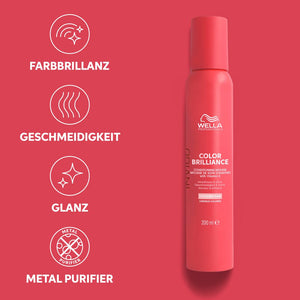 Wella Professionals Color Brilliance Leave-In Vitamin Conditioning Mousse 200 ml