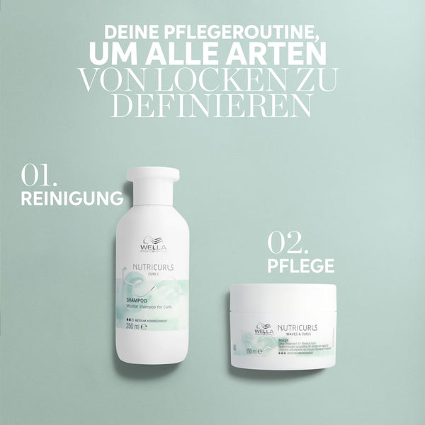 Wella Professionals Nutricurls Set - Shampoo 250 ml + Conditioner 200 ml