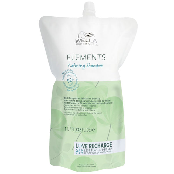 Wella Professionals Elements Calming Shampoo Nachfüllpack 1000 ml