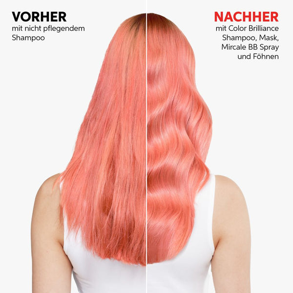 Wella Professionals Invigo Color Brilliance Geschenkset Shampoo 300 ml + Conditioner 200 ml + Mask 150 ml + Kosmetikbeutel