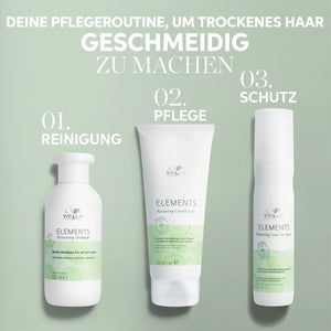 Wella Professionals Elements Renewing Frühling Set II - Shampoo 250 ml + Conditioner 200 ml + Renewing Leave-In Spray 150ml