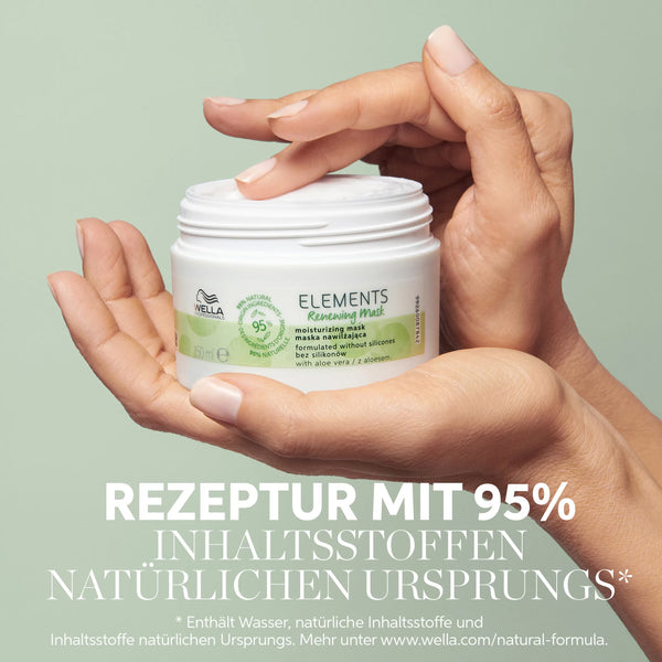 Wella Professionals Elements Renewing Frühling Set I - Shampoo 250ml + Conditioner 200ml + Renewing Mask 150ml