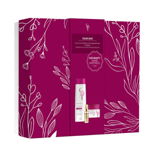 Wella SP System Professional Color Save Gift Box - Shampoo 250 ml + Mask 200 ml + Luxe Oil 30 ml