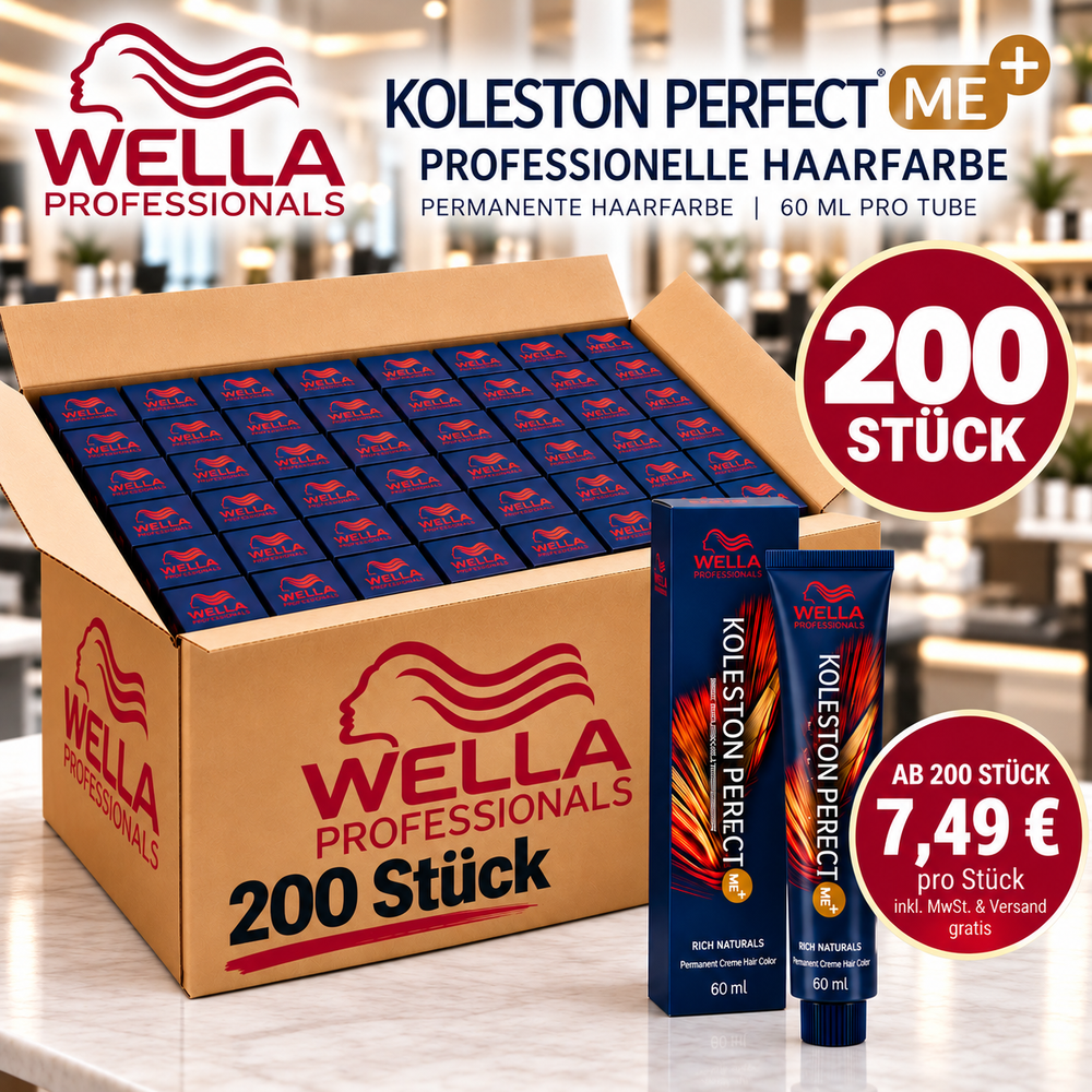 Wella Koleston Perfect ME+ Rich Naturals 60 ml – Großpackung für Friseure