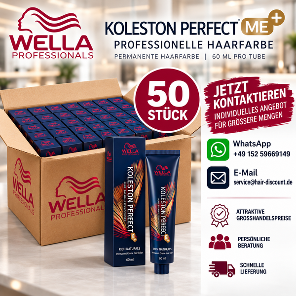 Wella Koleston Perfect ME+ Rich Naturals 60 ml – Großpackung für Friseure