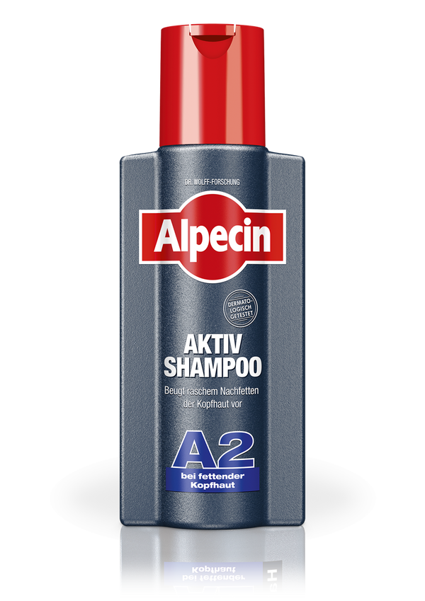 Alpecin Aktiv-Shampoo A2 für fettende Kopfhaut