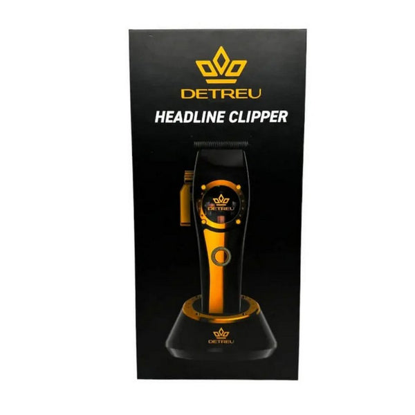 Detreu Haarschneider Detreu 3er Set Headline Clipper - Trimmer - Shaver Gold