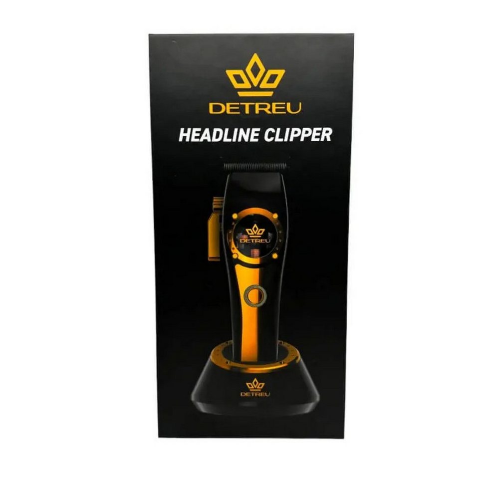 Detreu Haarschneider Detreu - Haarschneidemaschine - Headline Clipper Gold-Schwarz