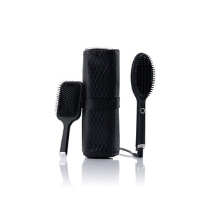 ghd glide Hot Brush - Geschenkset - inklusive Paddle Brush + Tasche