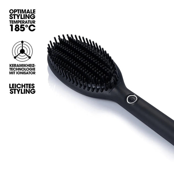 ghd glide Hot Brush - Geschenkset - inklusive Paddle Brush + Tasche