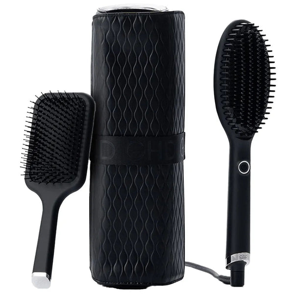 ghd glide Hot Brush - Geschenkset - inklusive Paddle Brush + Tasche