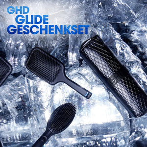 ghd glide Hot Brush - Geschenkset - inklusive Paddle Brush + Tasche