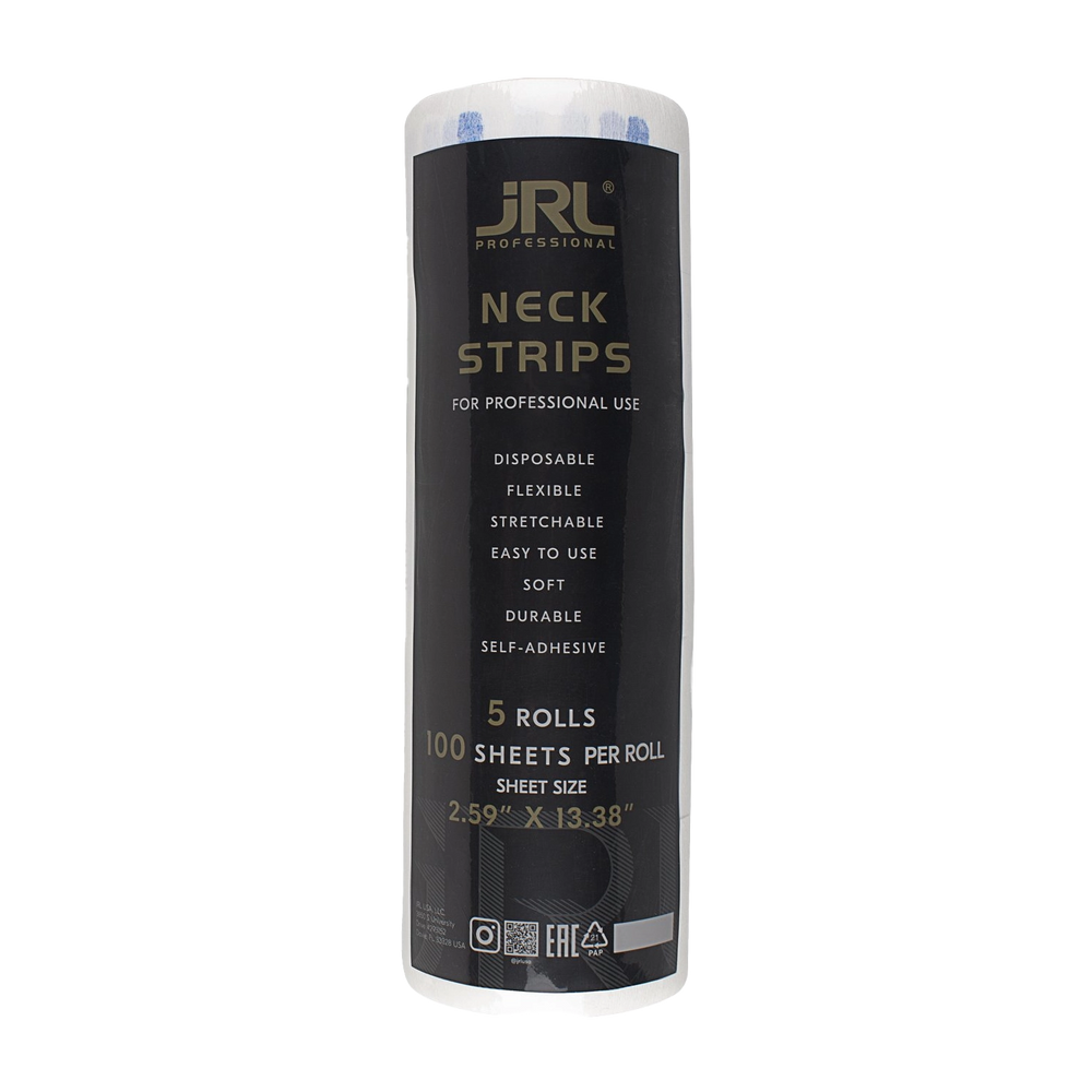 JRL Halskrause (5 Rollen je 100 Streifen) (Weiß)