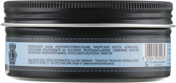 Mænd fleksibel stærk hold gel - Lavish Care Hair Gel Jam Strong Flexible Hold