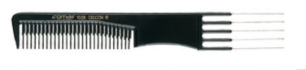 Comair black Toupier-Gabelkamm Nr. 102 B, 19,5 cm