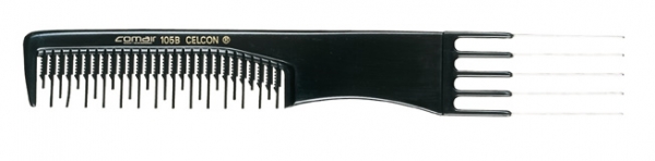 Comair black Toupier-Gabelkamm Nr. 105 B, 19,5 cm